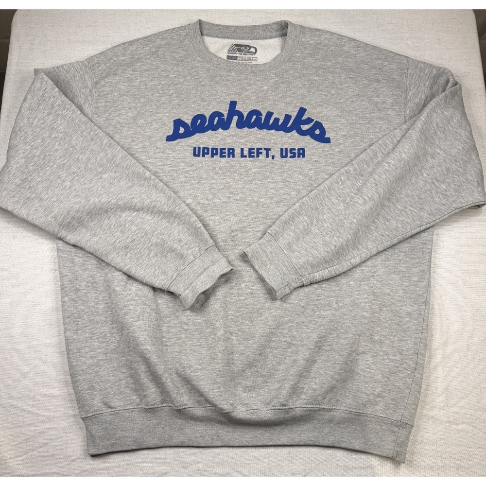 Seattle Seahawks Crewneck - The Great PNW - Upper Left USA - Size XXL